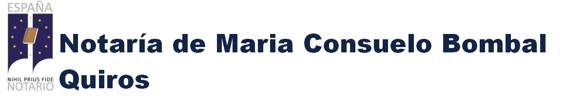 Notaría de María Consuelo Bombal Quirós en Xirivella