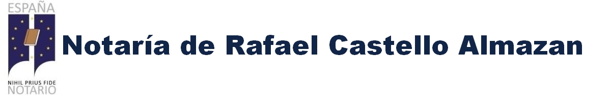 Notaría de Rafael Castelló Almazán en Elche