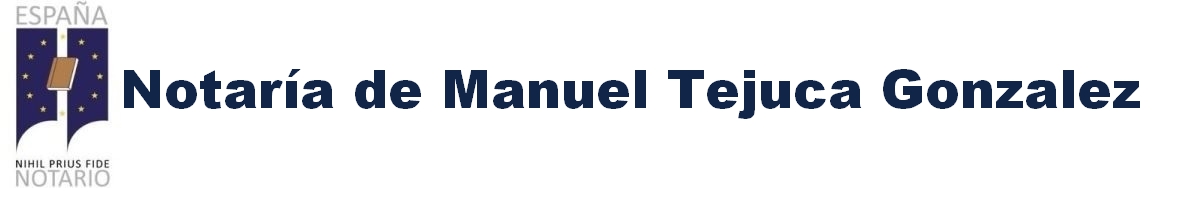 Notaría de Manuel Tejuca González en Cifuentes