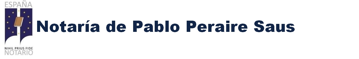 Notaría de Pablo Peraire Saus en Picassent