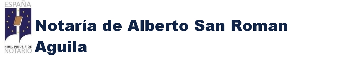 Notaría de Alberto San Román Aguila en Bargas