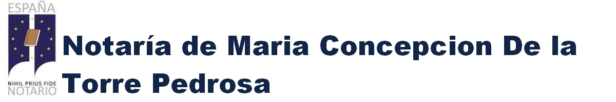 Notaría de María Concepción De la Torre Pedrosa en Pinto