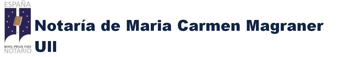 Notaría de María Carmen Magraner Ull en Catadau