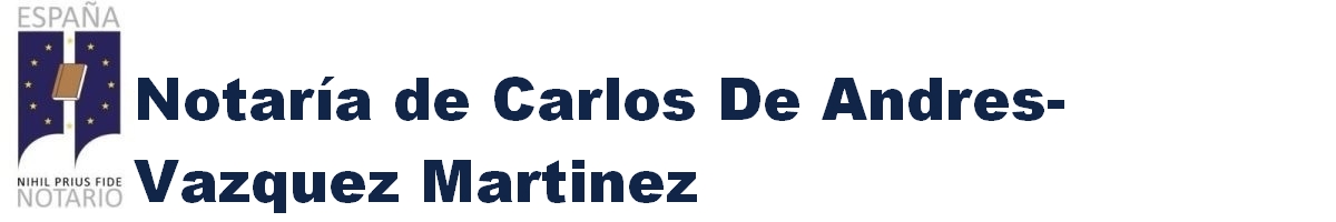Notaría de Carlos De Andrés-Vázquez Martínez en Alcantarilla