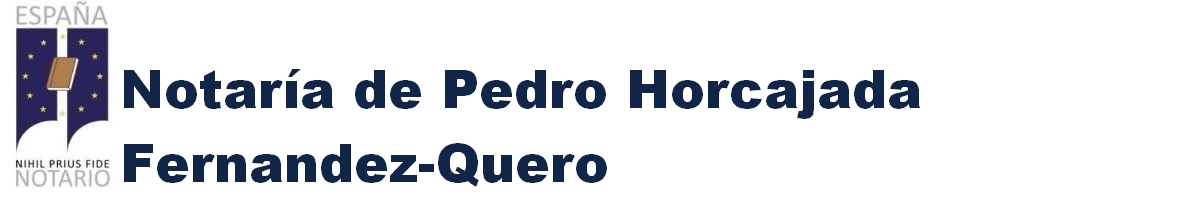 Notaría de Pedro Horcajada Fernández-Quero en Arganda del Rey