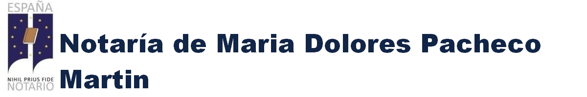 Notaría de María Dolores Pacheco Martín en Albatera