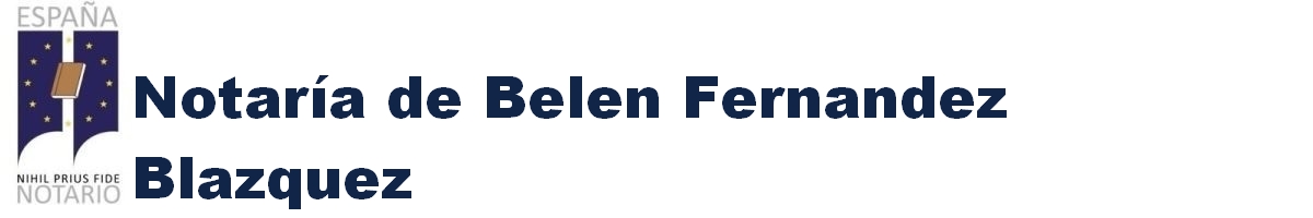 Notaría de Belén Fernández Blázquez en Talavera de la Reina