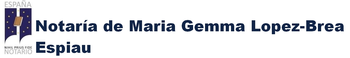 Notaría de María Gemma López-Brea Espiau en Mora