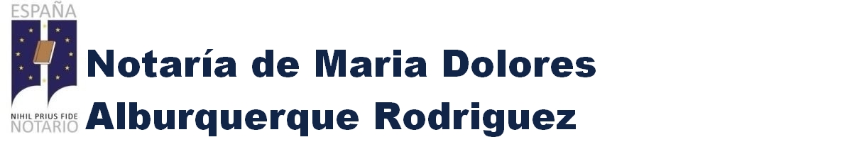Notaría de María Dolores Alburquerque Rodríguez en Torrevieja