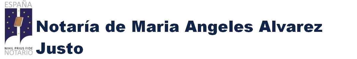 Notaría de María Ángeles Álvarez Justo en Riaza