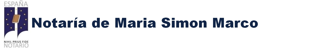 Notaría de María Simón Marco en Talavera de la Reina